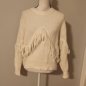 Red Dress Boutique fringe sweater